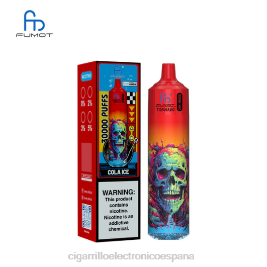 Venta Al Por Mayor De Cigarrillo Electronico - Fumot Tornado música de 30k hielo de cola 2NTF9