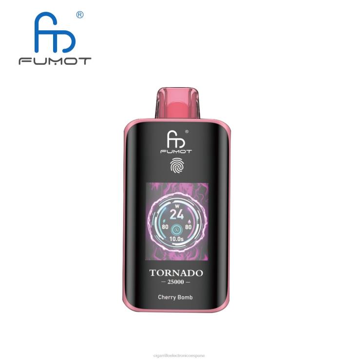 Cigarrillo Electrónico Marcas - bomba de cereza Fumot Tornado 25000 vaporizadores desechables 8ZN024
