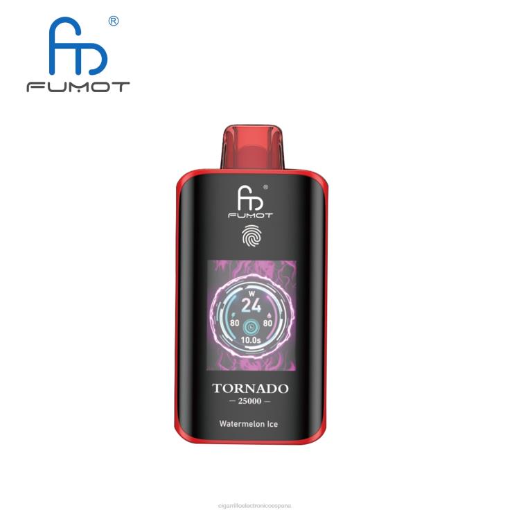 Tienda De Vapeo Al Po - hielo de sandia Fumot Tornado 25000 vaporizadores desechables 8ZN0212