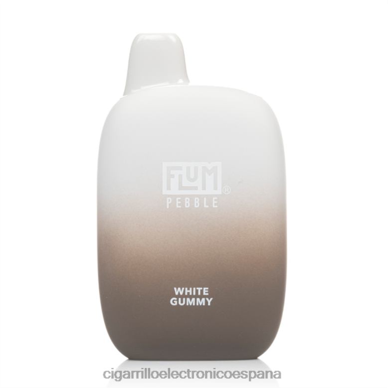Cigarrillo Electronico España - FLUM PEBBLES 6000 bocanadas gomoso blanco J620854