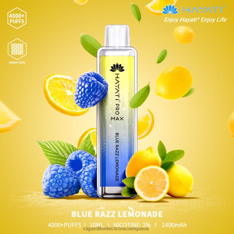 Cigarrillo Electrónico Estanco Precio - limonada azul razz 6VL06149 Hayati Pro Max 4000