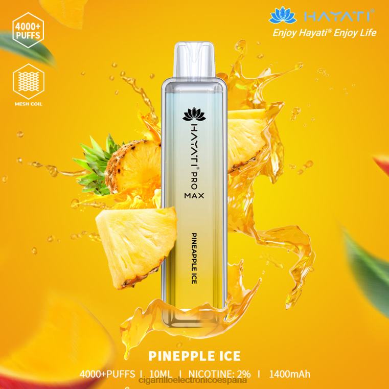 Cigarrillo Electrónico Marcas - hielo de piña 6VL06168 Hayati Pro Max 4000
