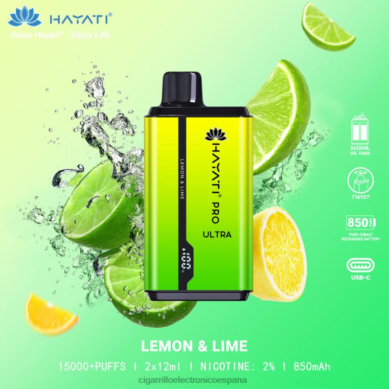 Cigarrillo Electrónico Marcas - Lima Limon 6VL06208 Hayati Pro Ultra