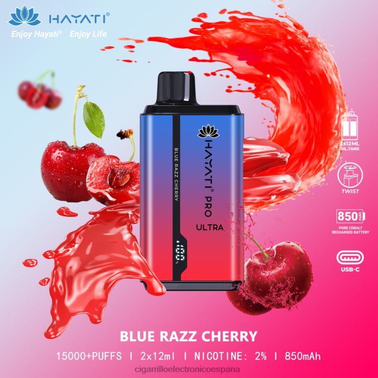 Cigarrillo Electrónico Marcas - cereza azul 6VL06198 Hayati Pro Ultra