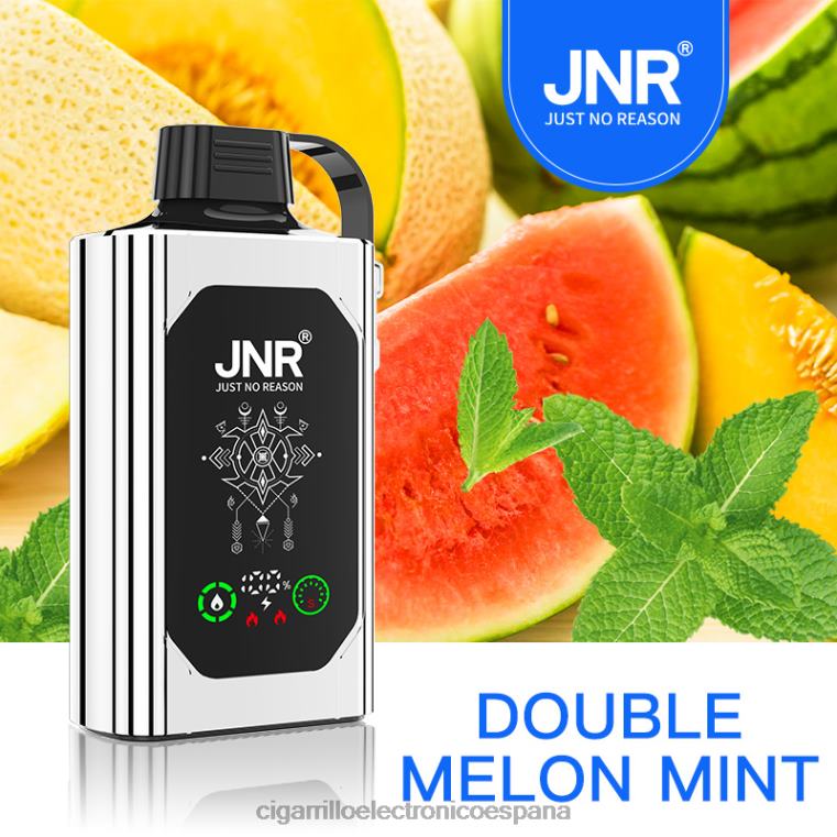 Cigarrillo Electrónico Recargable - doble melón menta 6VL06621 JNR SHISHA BOX