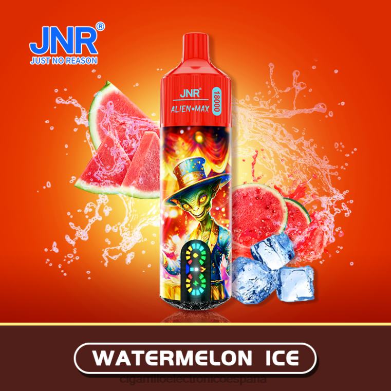 Cigarrillo Electrónico Recargable - hielo de sandia 6VL06581 JNR ALIEN MAX