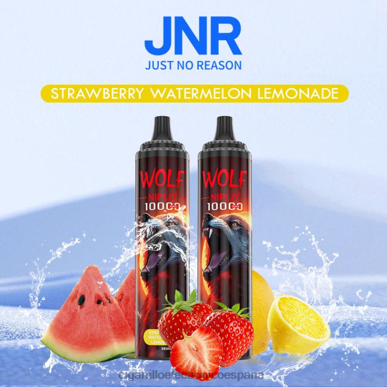 Cigarrillo Electrónico Blu - limonada de fresa y sandía 6VL06774 JNR WOLF NIPLO