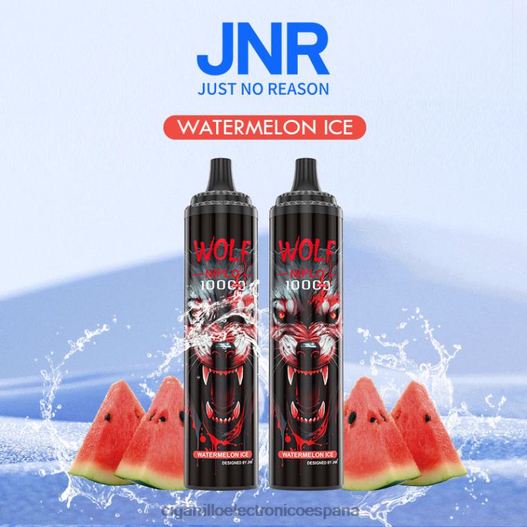 Cigarrillo Electrónico Con Nicotina - hielo de sandia 6VL06777 JNR WOLF NIPLO