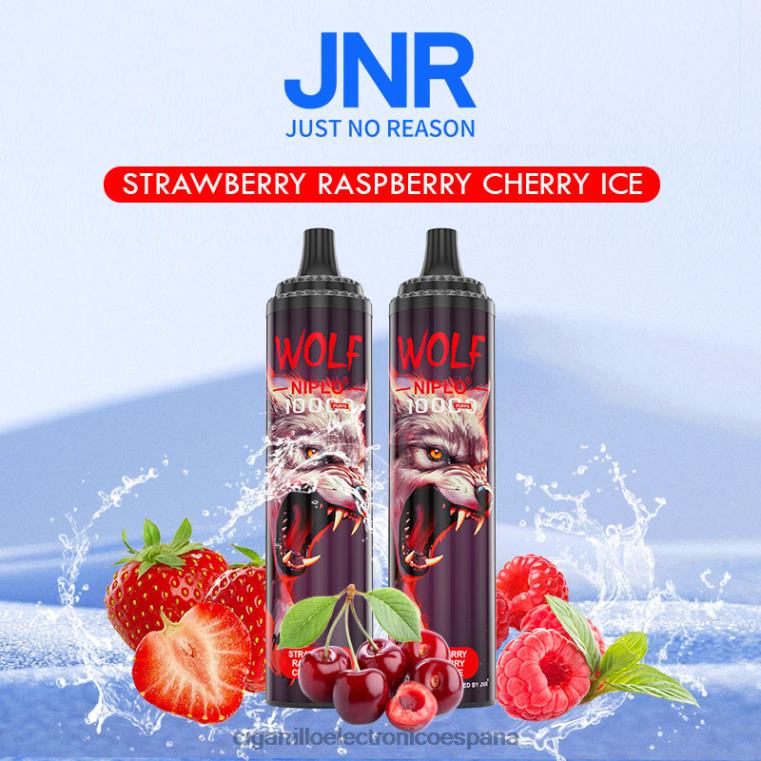 Cigarrillo Electrónico Estanco - fresa frambuesa cereza hielo 6VL06773 JNR WOLF NIPLO