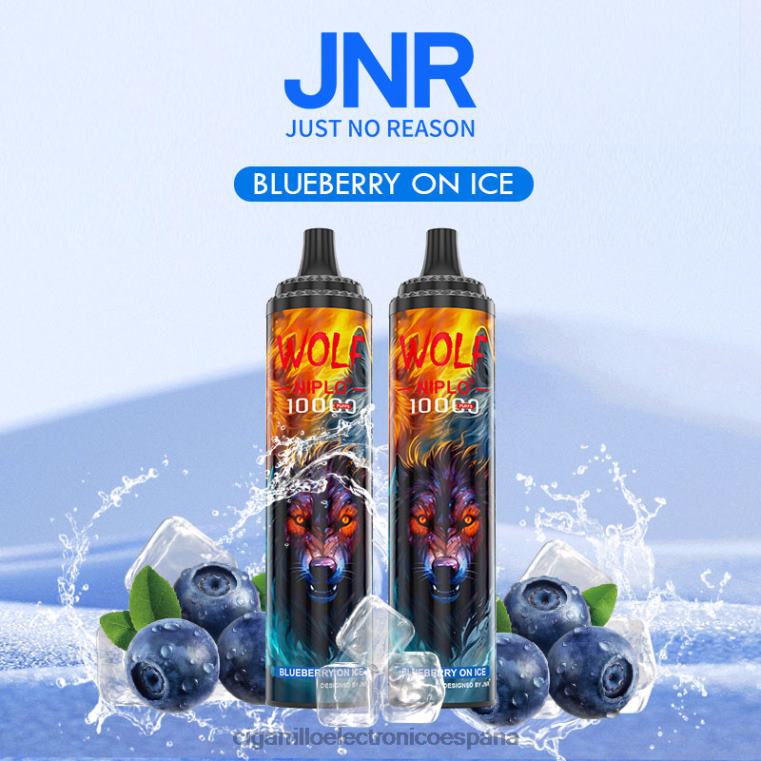 Cigarrillo Electrónico Recargable - arándano en hielo 6VL06761 JNR WOLF NIPLO