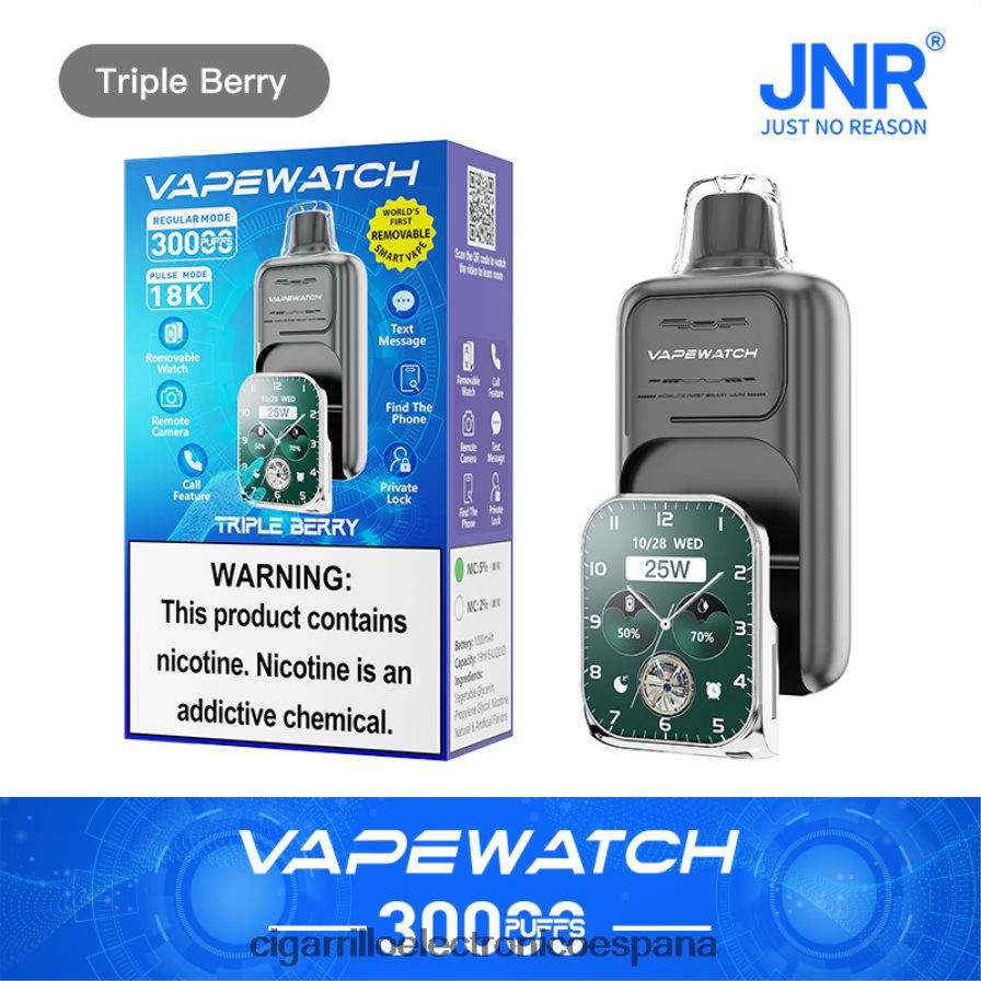 Cigarrillo Electrónico Precio - JNR reloj vapeador BL2NN46 triple baya