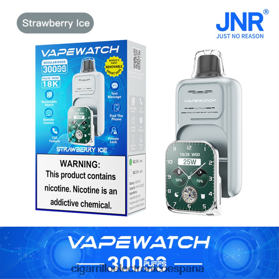 Cigarrillo Electronico España - JNR reloj vapeador BL2NN410 hielo de fresa