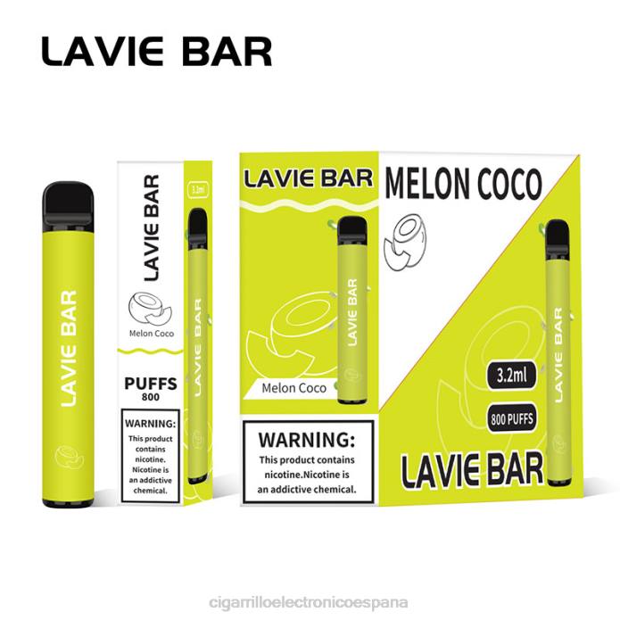 Cigarrillo Electrónico Precio - melón coco LAVIE BAR 800 bocanadas ZRR0315