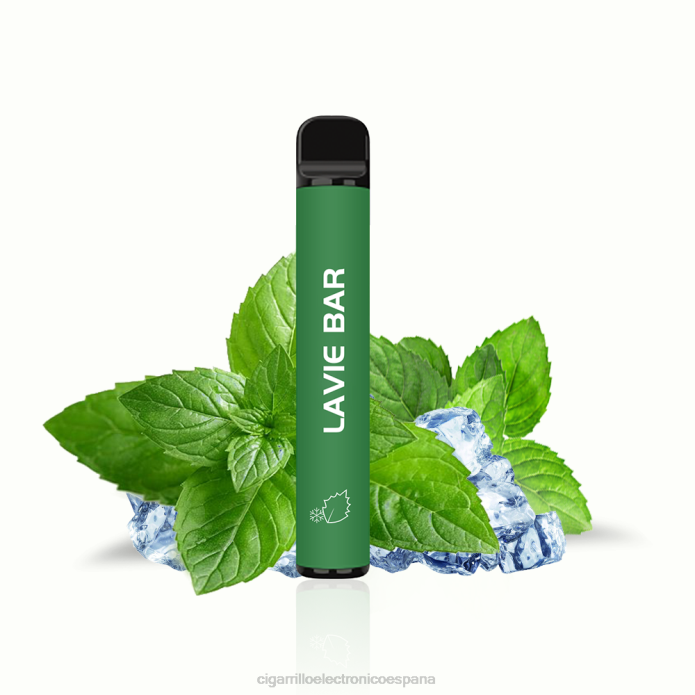 Cigarrillo Electronico Venta Mayoreo - menta fresca LAVIE BAR Versión al 2% 800 inhalaciones ZRR0320