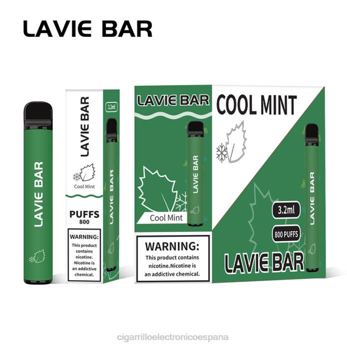 Distribuidor Vapeo Al Por Mayor - menta fresca LAVIE BAR 800 bocanadas ZRR0311