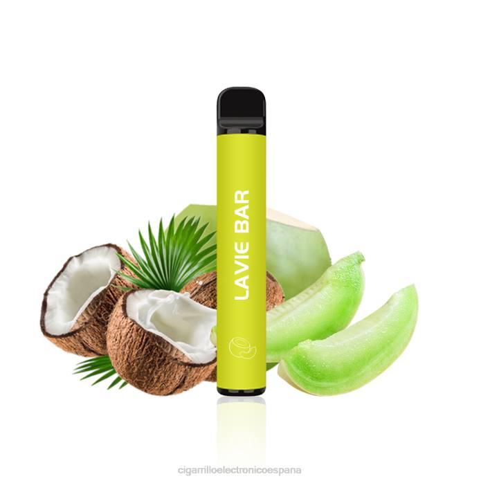 Tienda De Vapeo Al Po - melón coco LAVIE BAR Versión al 2% 800 inhalaciones ZRR0324