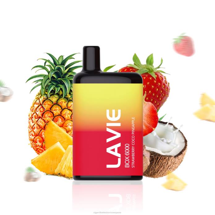 piña fresa coco