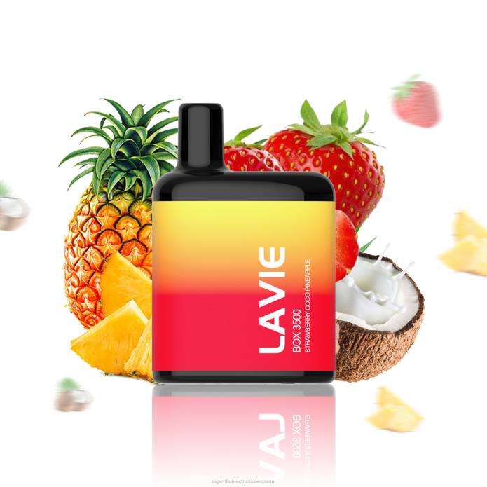 piña fresa coco