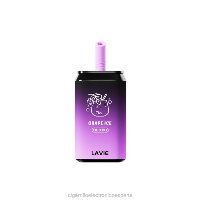 Cigarrillo Electronico España Comprar - hielo de uva LAVIE Aurora 11000 bocanadas ZRR0151