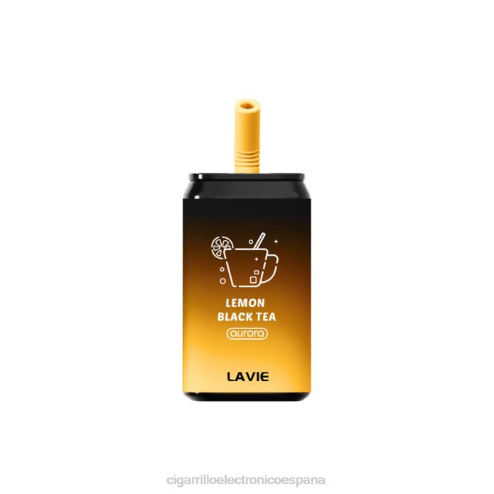 té negro de limón