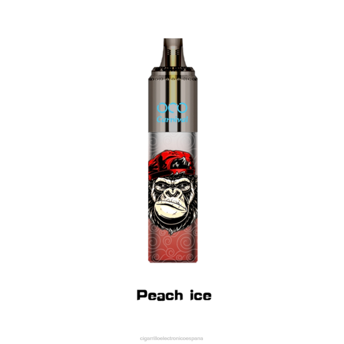 Cigarrillo Electronico España Comprar - hielo de durazno LAVIE OCO carnaval 10000 bocanadas ZRR0355