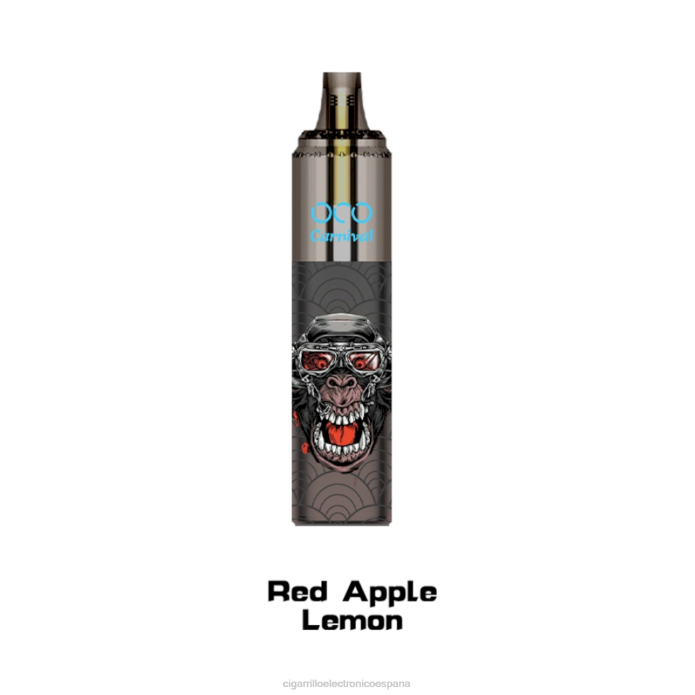 manzana roja limón