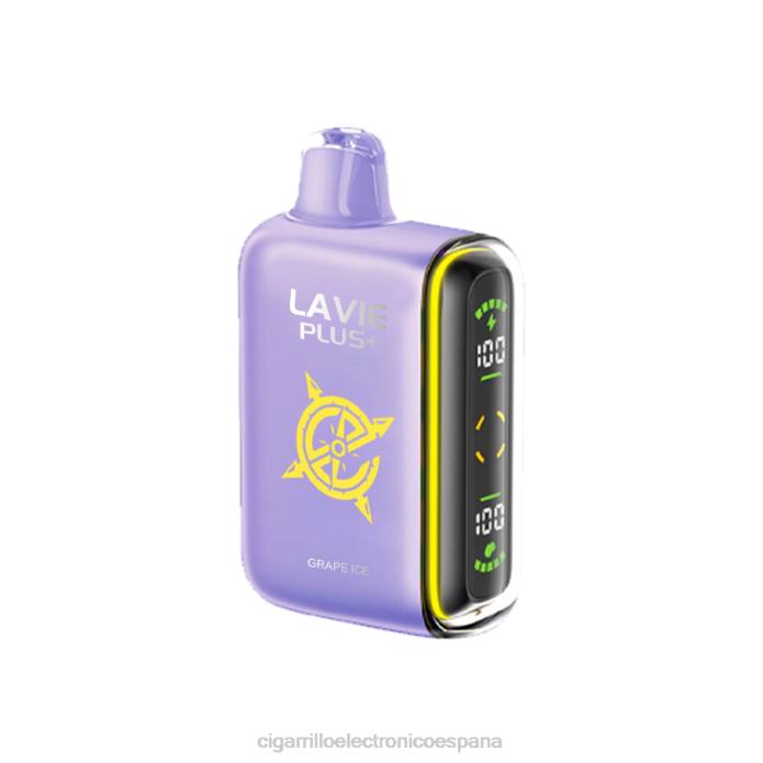 Cigarrillo Electronico España Comprar - hielo de uva LAVIE PLUS 15000 bocanadas ZRR0103