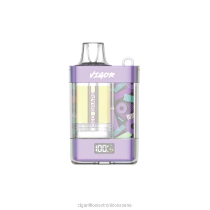 Cigarrillo Electronico Venta Mayoreo - uva helada LAVIE VIGOR 15000 bocanadas ZRR08