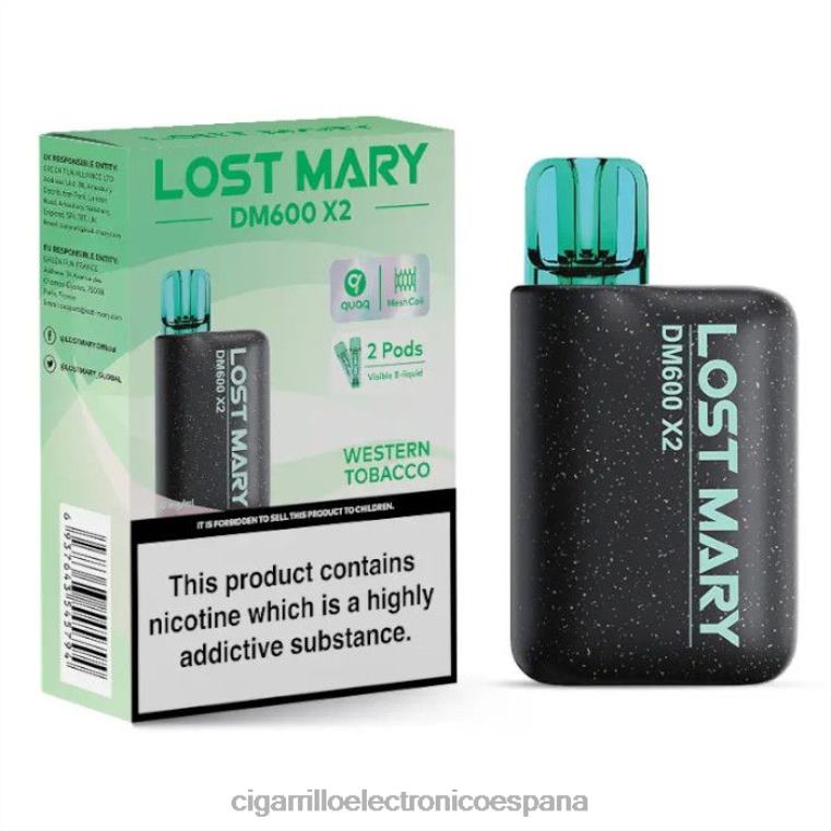Cigarrillo Electrónico Estanco - tabaco occidental 6VL06483 LOST MARY DM600 X2