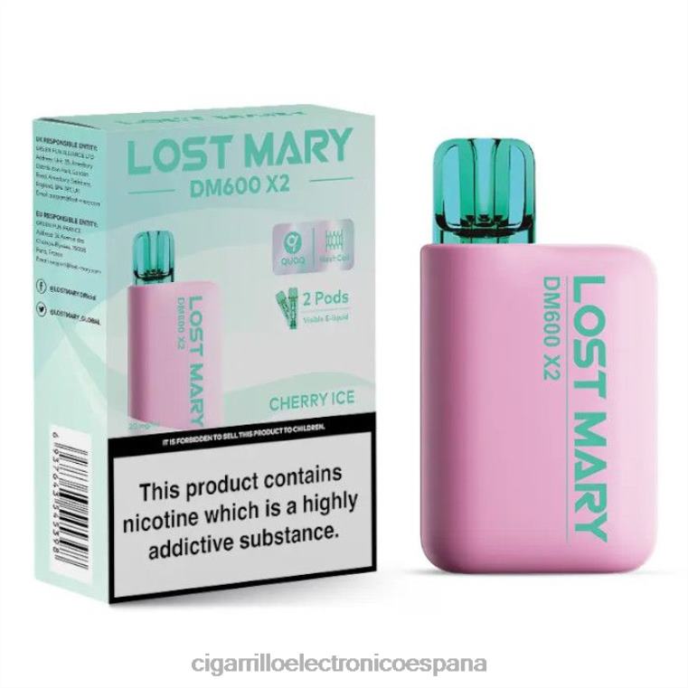 Cigarrillo Electronico España - hielo de cereza 6VL06470 LOST MARY DM600 X2