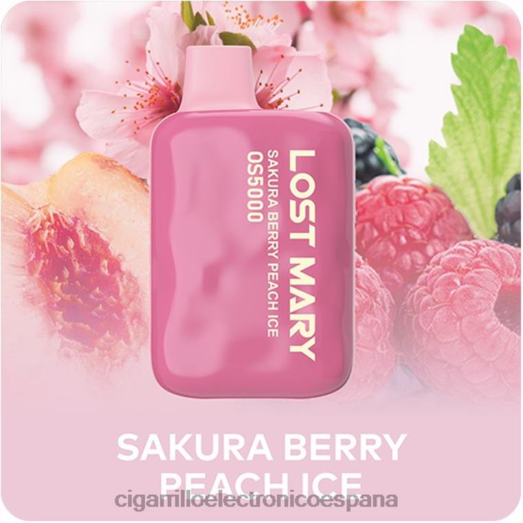 baya de sakura melocotón hielo