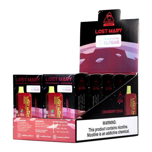 Cigarrillo Electrónico Estanco Precio - refresco de arándano 6VL06109 LOST MARY OS5000