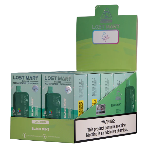 Cigarrillo Electrónico Precio - menta negra 6VL06106 LOST MARY OS5000