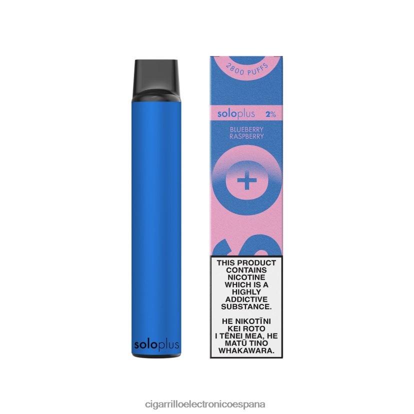 Cigarrillo Electrónico Precio - Solo Plus colección paraíso vape desechable frambuesa arándano L46D4P39
