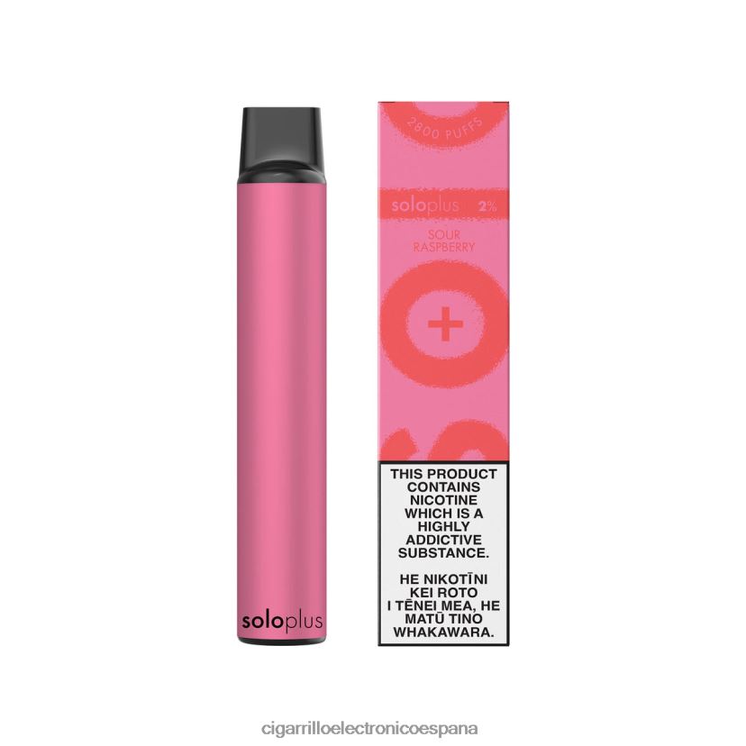 Distribuidor Vapeo Al Por Mayor - Solo Plus vaporizador desechable frambuesa agria L46D4P35