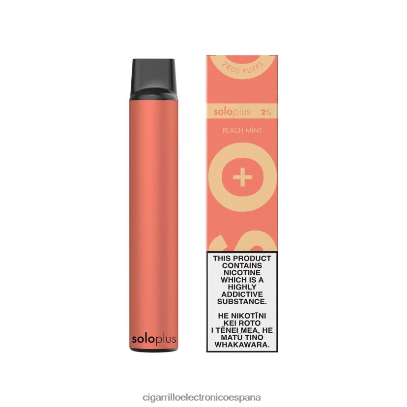 Distribuidor Vapeo Al Por Mayor - Solo Plus vaporizador desechable menta durazno L46D4P23