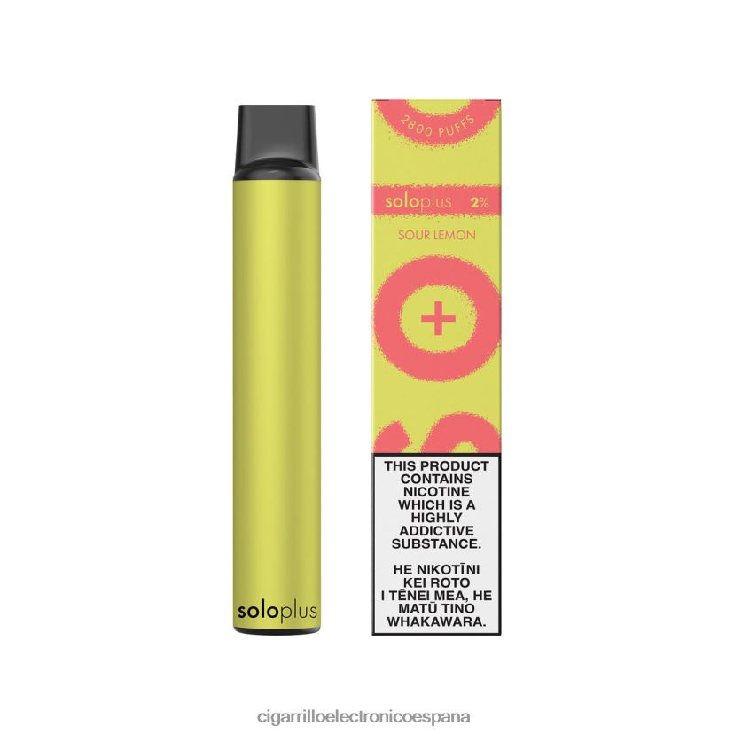 Tienda De Vapeo Al Po - Solo Plus vaporizador desechable limón agrio L46D4P36