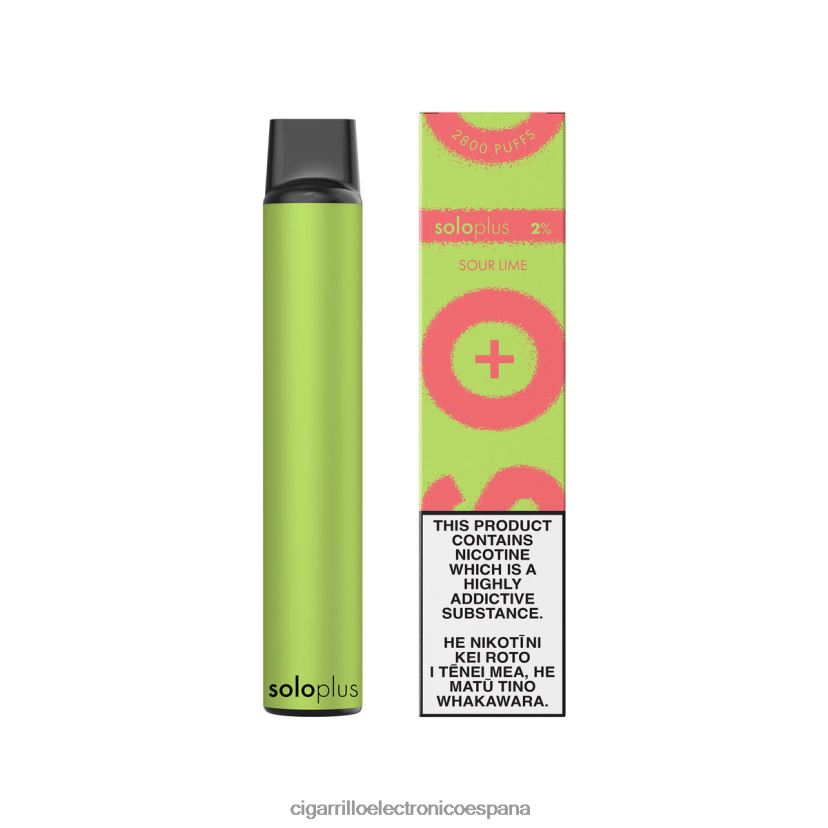Vapeo Al Por Mayor - Solo Plus vaporizador desechable lima agria L46D4P34
