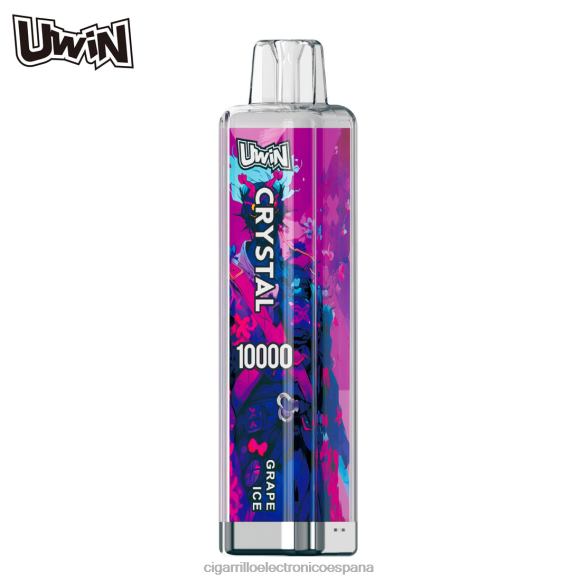 Cigarrillo Electronico España Comprar - UWIN CRYSTAL 10000 vaporizadores desechables hielo de uva NLH24367