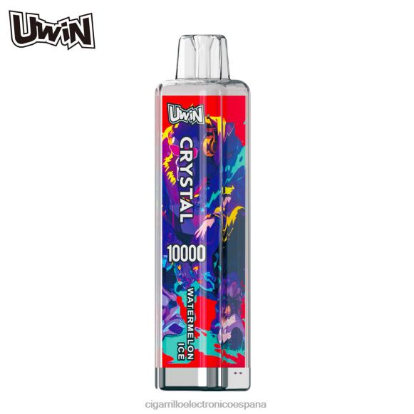 Vapeo Al Por Mayor - UWIN CRYSTAL 10000 vaporizadores desechables hielo de sandia NLH24370