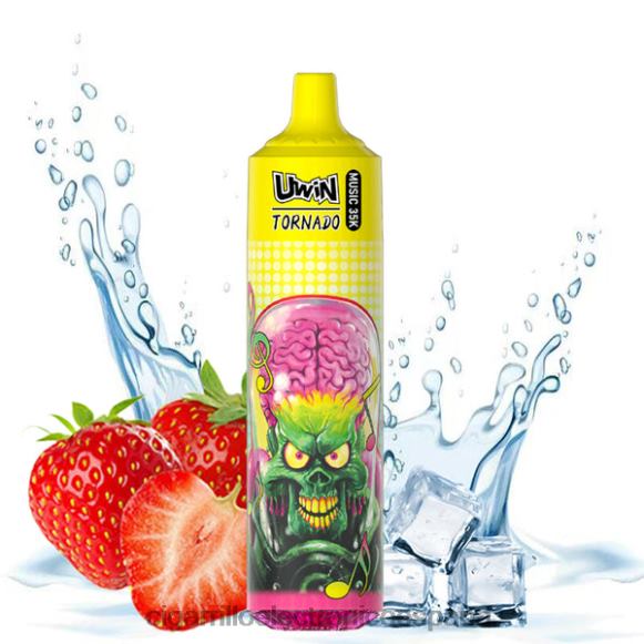 hielo de fresa
