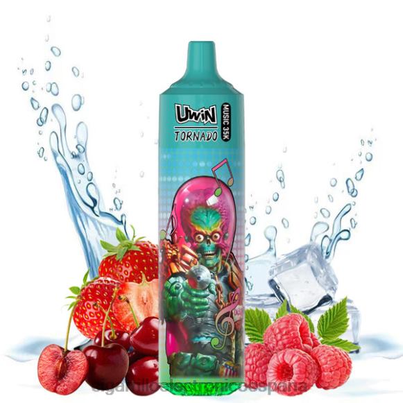 Cigarrillo Electrónico Precio - UWIN CRYSTAL vaporizador desechable 35k fresa frambuesa cereza hielo NLH24387