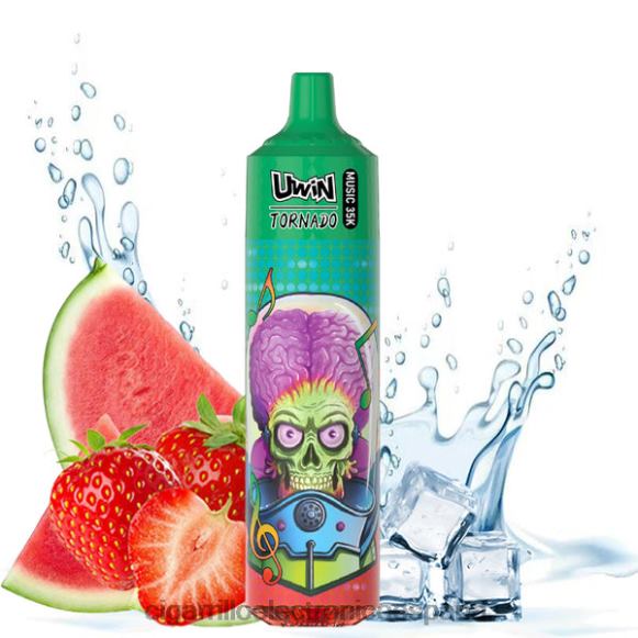 Distribuidor Vapeo Al Por Mayor - UWIN CRYSTAL vaporizador desechable 35k sandia fresa NLH24383