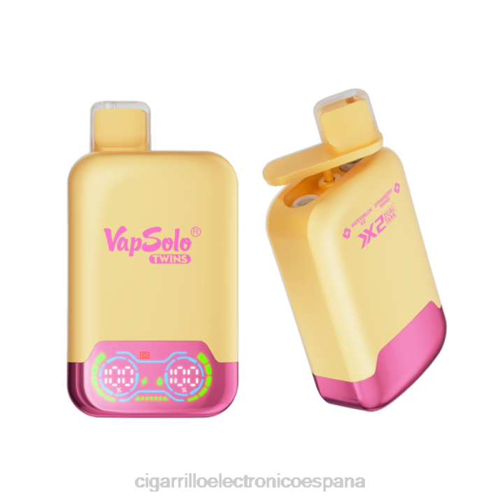 Cigarrillo Electrónico Estanco - Vapsolo TWINS vaporizador desechable helado de sandía y mango de fresa DX88129