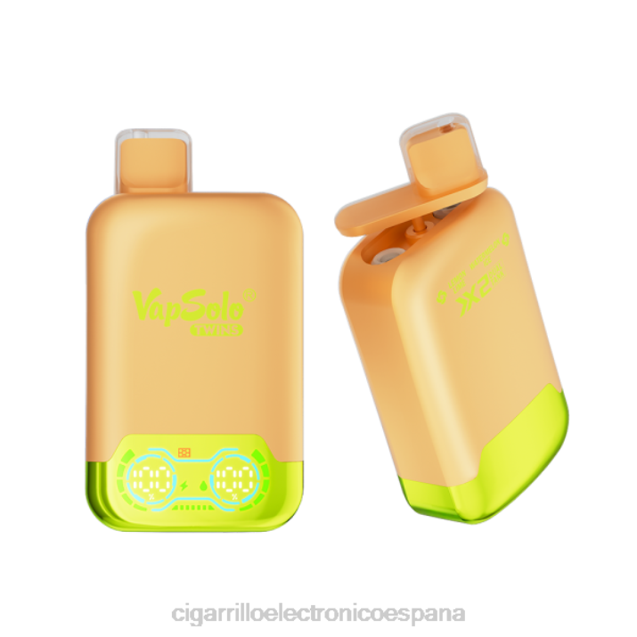 Venta Al Por Mayor De Cigarrillo Electronico - Vapsolo TWINS vaporizador desechable hielo de lima y sandía DX88123