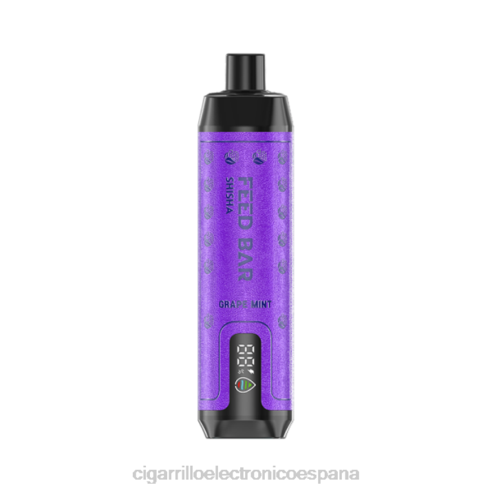Cigarrillo Electrónico Iqos - Vapsolo SHISHA vaporizador desechable menta de uva DX88100