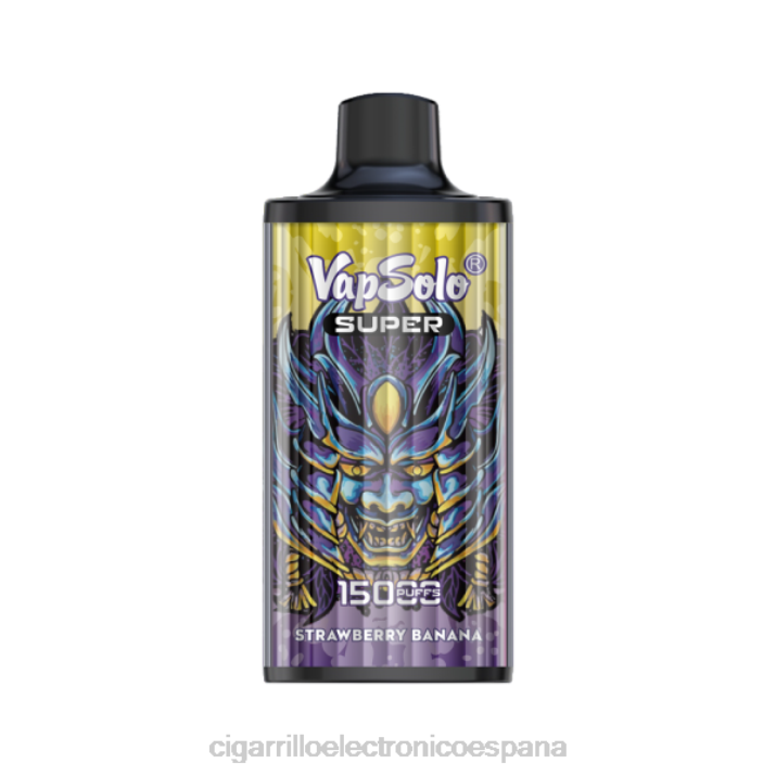 Cigarrillo Electrónico Blu - Vapsolo SUPER vaporizador desechable plátano fresa DX88116
