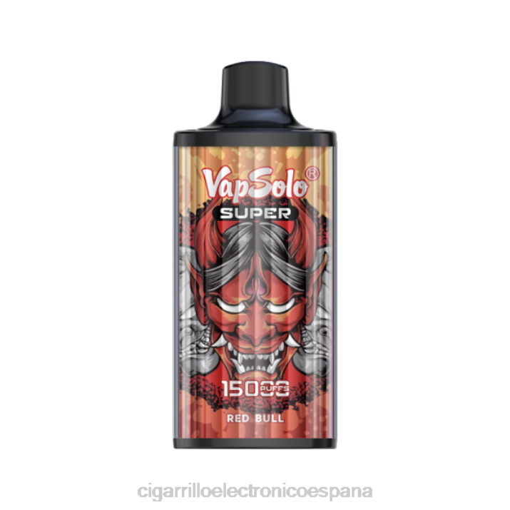 Cigarrillo Electrónico Iqos - Vapsolo SUPER vaporizador desechable toro rojo DX88114