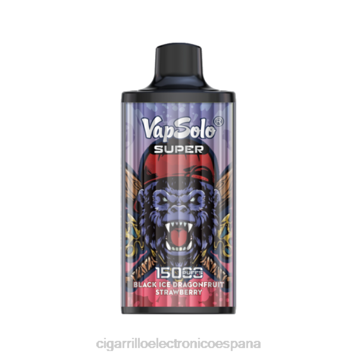 Cigarrillo Electronico España Comprar - Vapsolo SUPER vaporizador desechable fresa de drango de hielo negro DX88107