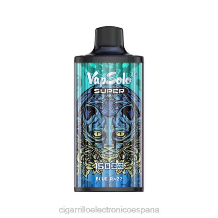 Cigarrillo Electronico Venta Mayoreo - Vapsolo SUPER vaporizador desechable Razz azul DX88108